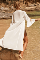 Kimono Bianco Bohemien Chic | Paradiso Bohemien