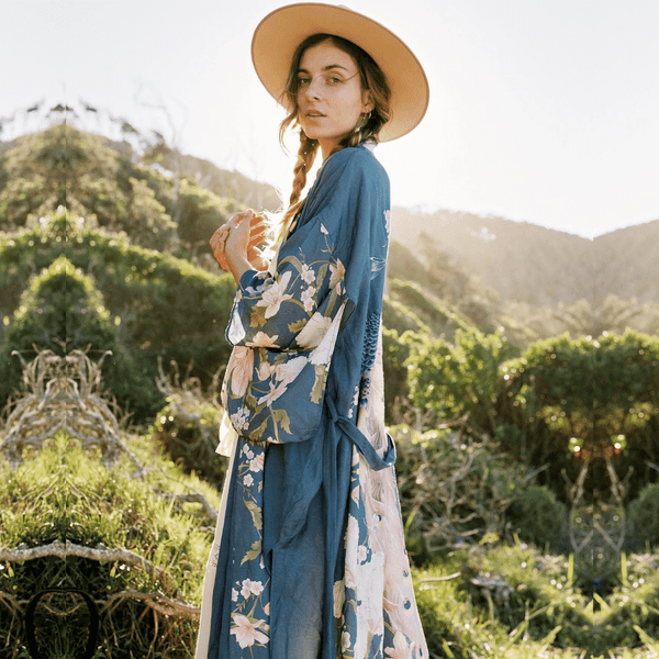 Kimono Floreale stile Bohemien | Paradiso Bohemien
