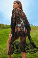 Copricostume Trasparente Nero | Paradiso Bohemien