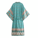 Kimono Verde stile Bohemien | Paradiso Bohemien