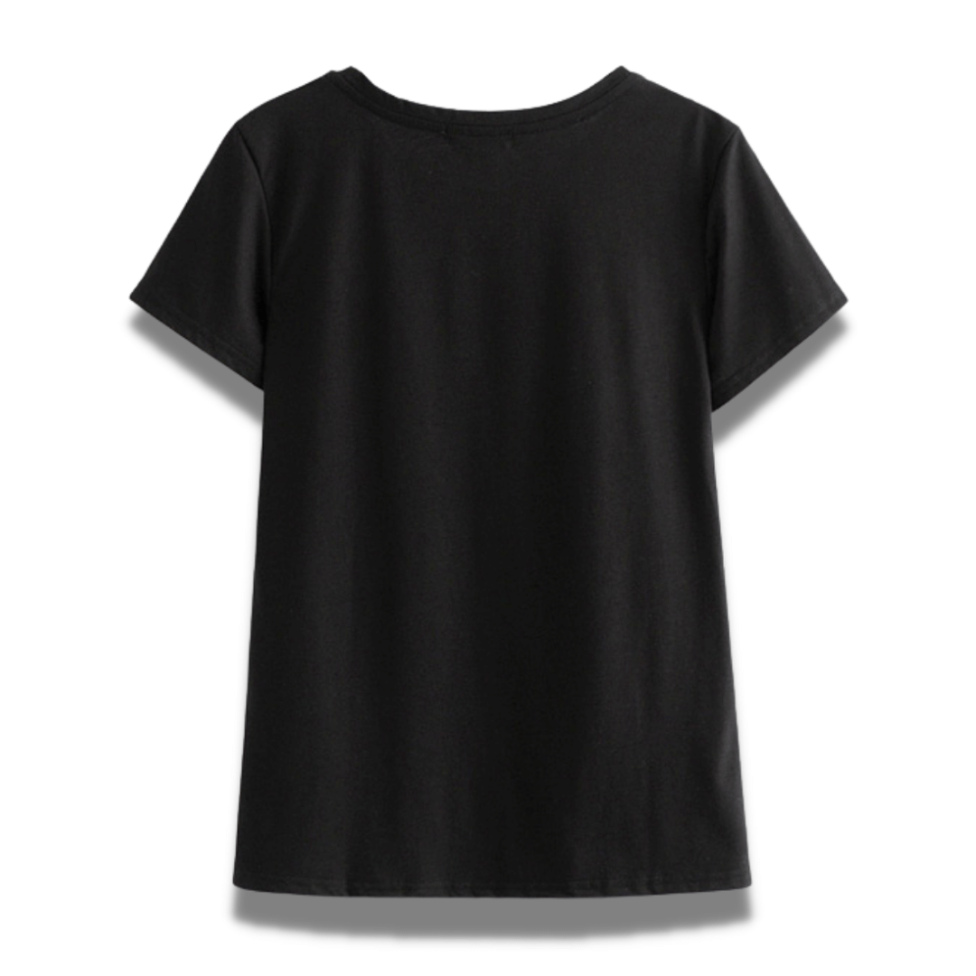 Maglietta Vintage Nera Anni '80 | Paradiso Bohemien