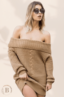 Vestito Maglione Spalle Scoperte | Paradiso Bohemien