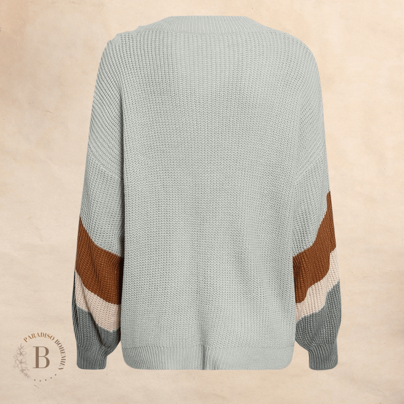 Maglione da Donna con Maniche a Sbuffo Boho | Paradiso Bohemien
