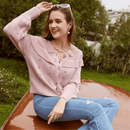 Maglione Donna Rosa Boho | Paradiso Bohemien