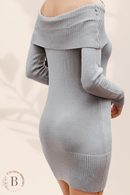 Maglione Mini Abito Spalle Scoperte | Paradiso Bohemien