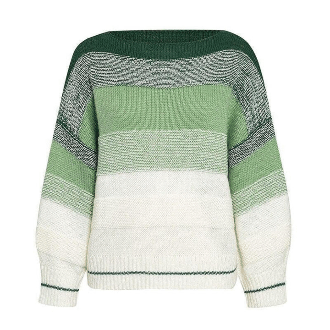 Maglione Verde Oversize in Stile Boho Invernale | Paradiso Bohemien