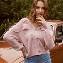 Maglione Rosa Boho Chic | Paradiso Bohemien