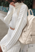 Vestito Maglione di Lana Bianco | Paradiso Bohemien