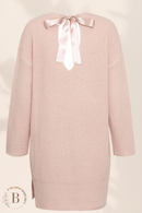 Maglione Vestito Rosa da Donna | Paradiso Bohemien