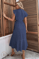 Vestito a Portafoglio Blu | Paradiso Bohemien