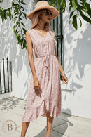 Abito da Donna Rosa Cipria Boho | Paradiso Bohemien