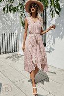 Abito da Donna Rosa Cipria per l'estate | Paradiso Bohemien
