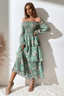 Vestito Lungo Verde Salvia | Paradiso Bohemien