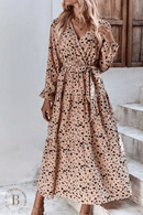 Vestito Lungo Leopardato | Paradiso Bohemien