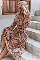 Vestito  Leopardato Stile Bohémien | Paradiso Bohemien