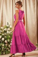 Vestito Rosa Fucsia Boho | Paradiso Bohemien