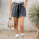 Pantaloncini Larghi Donna Vita Alta Boho | Paradiso Bohemien