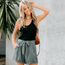 Pantaloncini Verdi Larghi da Donna Bohemien | Paradiso Bohemien