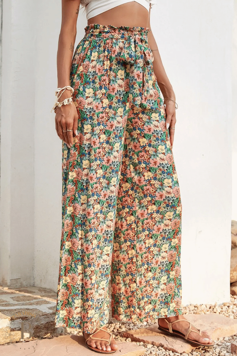 Pantaloni a Fiori da Donna | Paradiso Bohemien