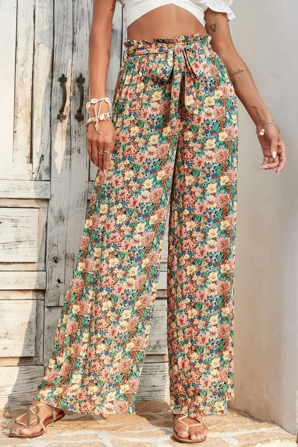 Pantaloni a Fiori da Donna | Paradiso Bohemien