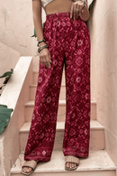Pantaloni Rossi Larghi  | Paradiso Bohemien