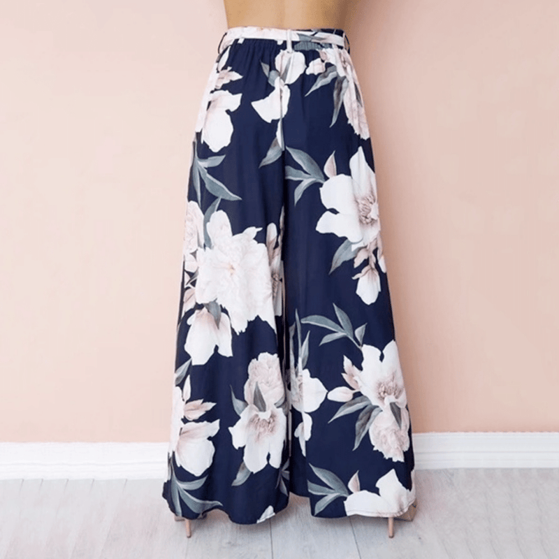 Pantaloni fluidi a fiori - VERDE - Kiabi - 12.00 Pantaloni fluidi a fiori - VERDE - Kiabi - 12.00