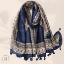 Sciarpa Etnica Boho blu | Paradiso Bohemien