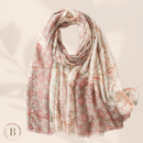 Sciarpa motivo Floreale in stile  Boho | Paradiso Bohemien