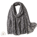 Sciarpa in Cachemire Boho blu | Paradiso Bohemien