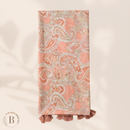 Sciarpa Rosa Antico Boho da Donna | Paradiso Bohemien