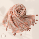 Sciarpa Rosa Antico Boho | Paradiso Bohemien