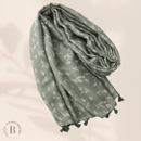 Sciarpa Verde da Donna in stile Boho | Paradiso Bohemien
