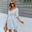 Vestiti Blu Corti Boho | Paradiso Bohemien