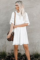 Vestito Bianco Boho | Paradiso Bohemien
