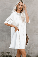 Vestito Bianco Boho | Paradiso Bohemien