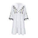 Vestito Bianco Boho Estivo | Paradiso Bohemien