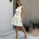 Vestito Bianco Corto Elegante | Paradiso Bohemien