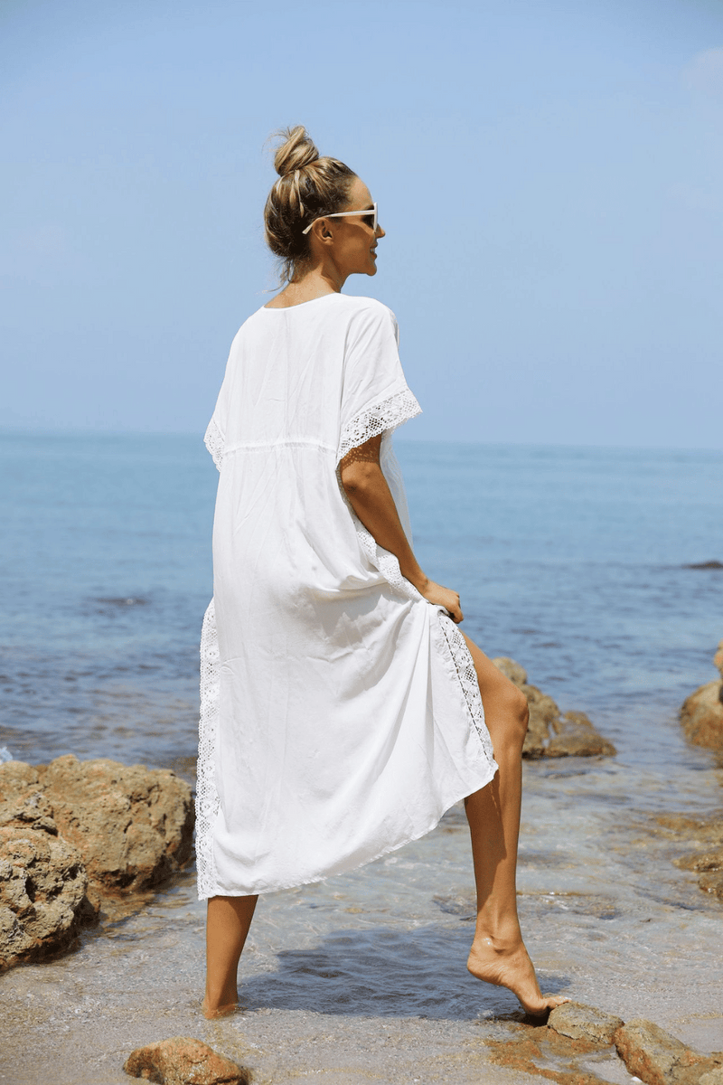 Vestito da 2025 mare bianco