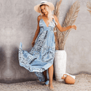 Vestito Blu Estivo Bohemien | Paradiso Bohemien