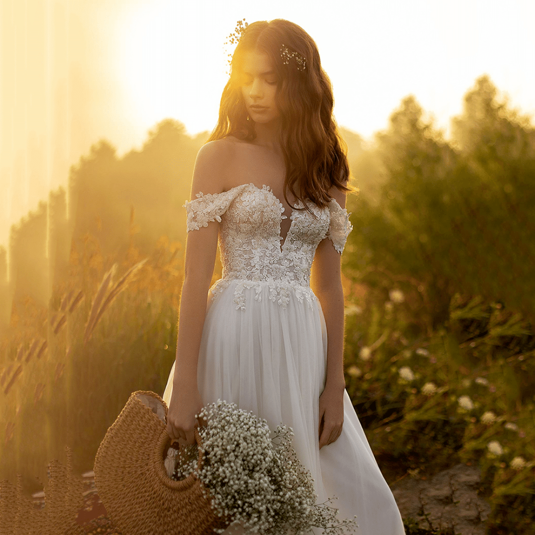 Vestito Boho Chic da Sposa