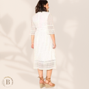 Abito Bianco Taglie Forti | Paradiso Bohemien