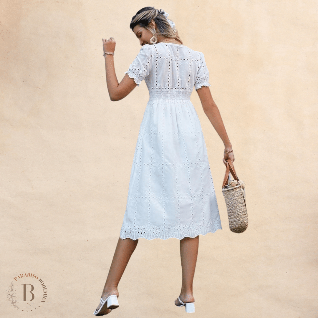 Vestito Country Bianco | Paradiso Bohemien