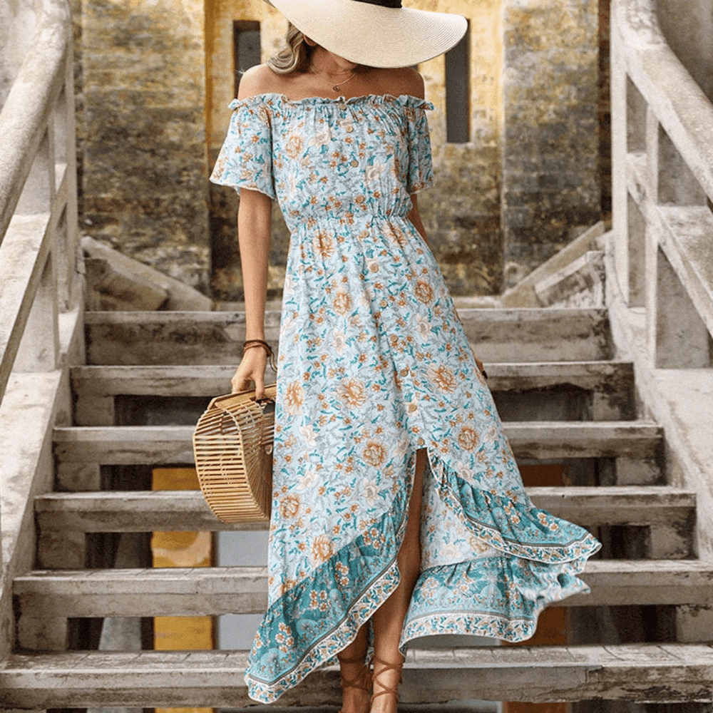 Vestito Country Elegante Paradiso Bohemien