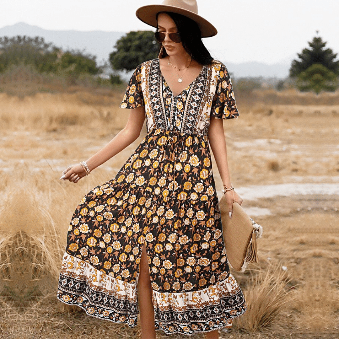 Vestito Country Fiori | Paradiso Bohemien