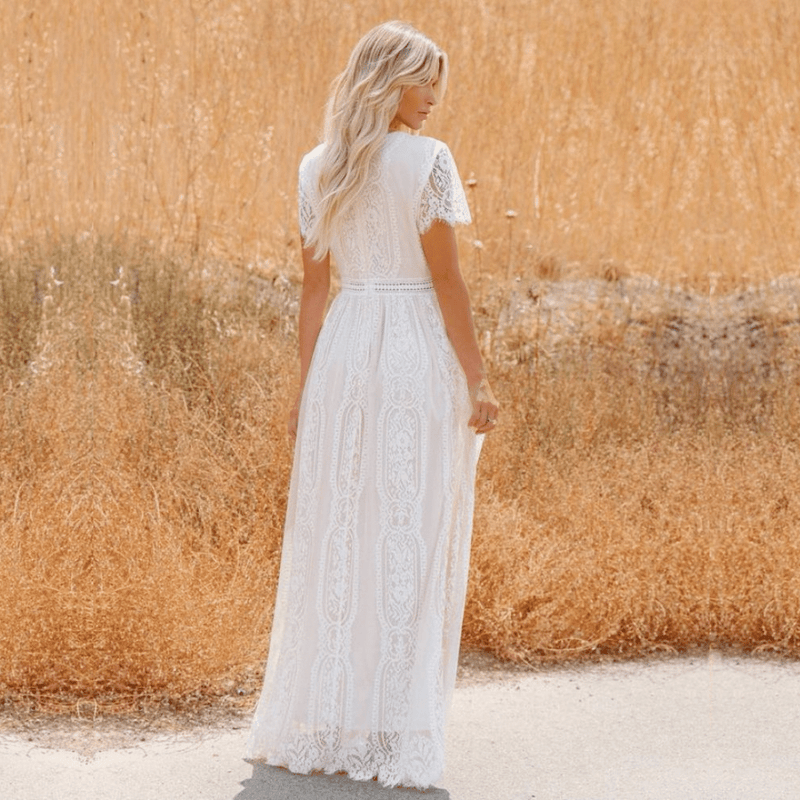 Vestito da Cerimonia Bianco | Paradiso Bohemien