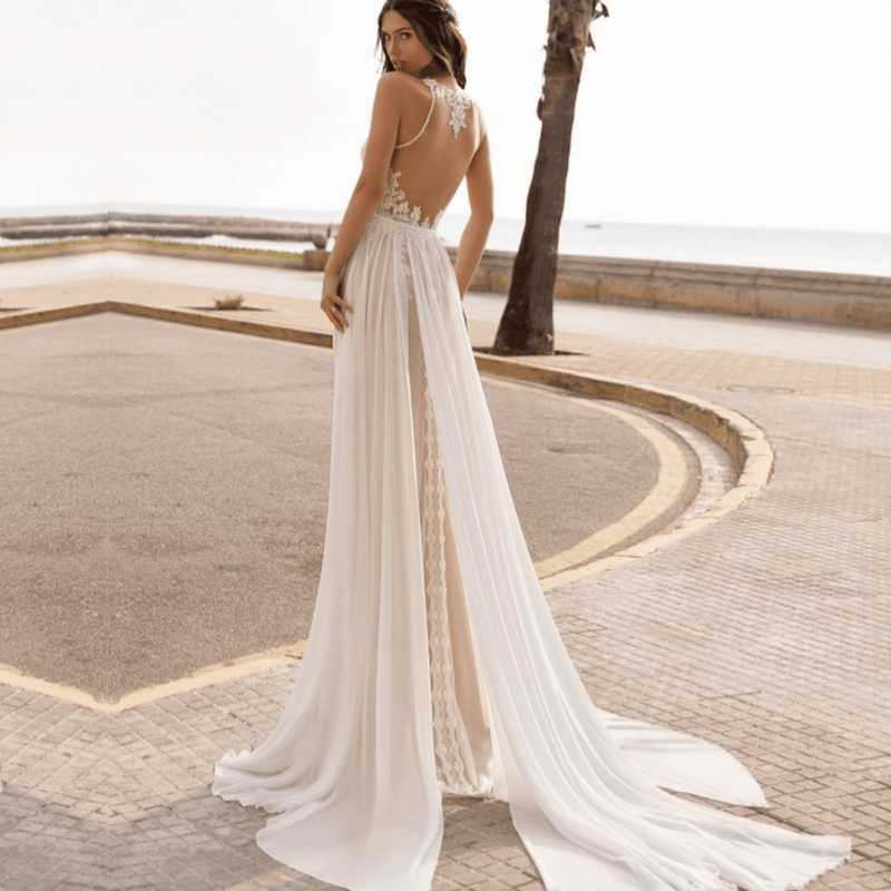 Vestiti da 2025 sposa chiffon