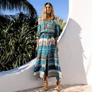 Vestito Estivo Manica Tre Quarti Boho | Paradiso Bohemien