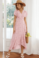 Vestito Estivo Rosa stile Boho Chic