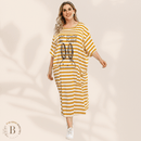 Vestito Giallo Taglie Forti in Stil Boho | Paradiso Bohemien