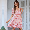 Vestito Hippie Chic Rosa